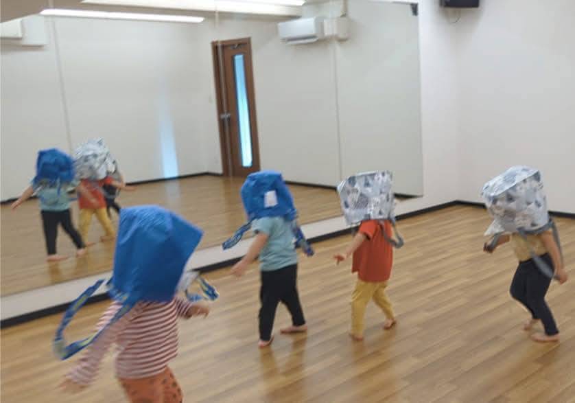 KTラボバッグ歩き